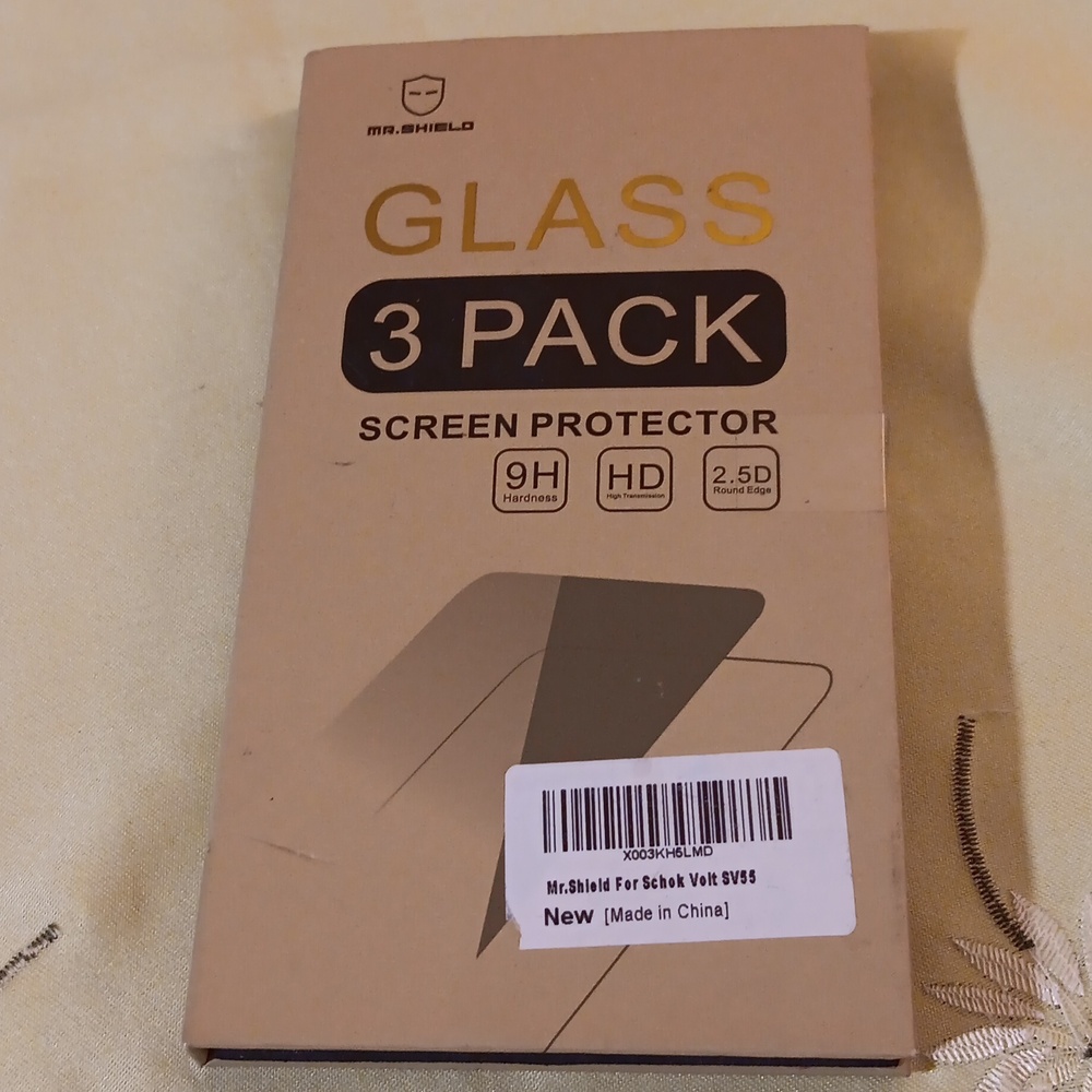 Schok Volt SV55 Glass Screen Protectors 3 Pack Mr. Shield